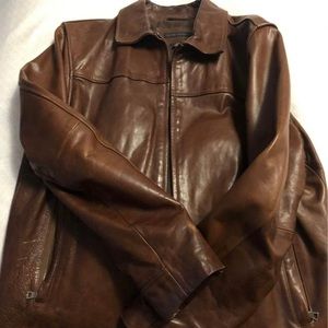 Banana republic leather jacket